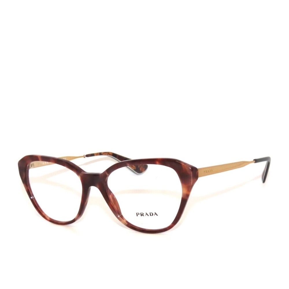 Prada 28S 28 UE0-1O1 52 Pink Havana Eyeglasses